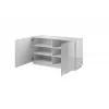 Cama Sideboard 2D REJA weiß glänzend/weiß glänzend