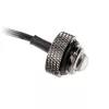 XSPC ARGB LED-Stopfen G1/4 5V 3-Pin, Schwarz/Chrom