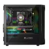 Computer-Gehäuse Logic Concept Portos Mini ARGB Micro ATX Schwarz