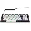 SKILLER SGK50 S2, Gaming-Tastatur Weiß, DE-Layout, Gateron Red