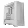 Modecom Volcano Expanse S Midi-Tower-PC-Gehäuse, ATX/Micro-ATX/Mini-ITX, Temperglas, USB-C, Grafikkarte bis 430 mm, Weiß