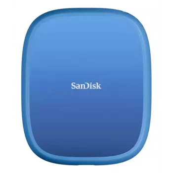 SanDisk Creator Phone Externe Festplatte mit MagSafe, SSD, 2TB, Blau, SDSSDE62C-2T00-G25