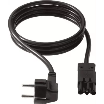 Netzkabel Bachmann 304.276 Weiß 5 m