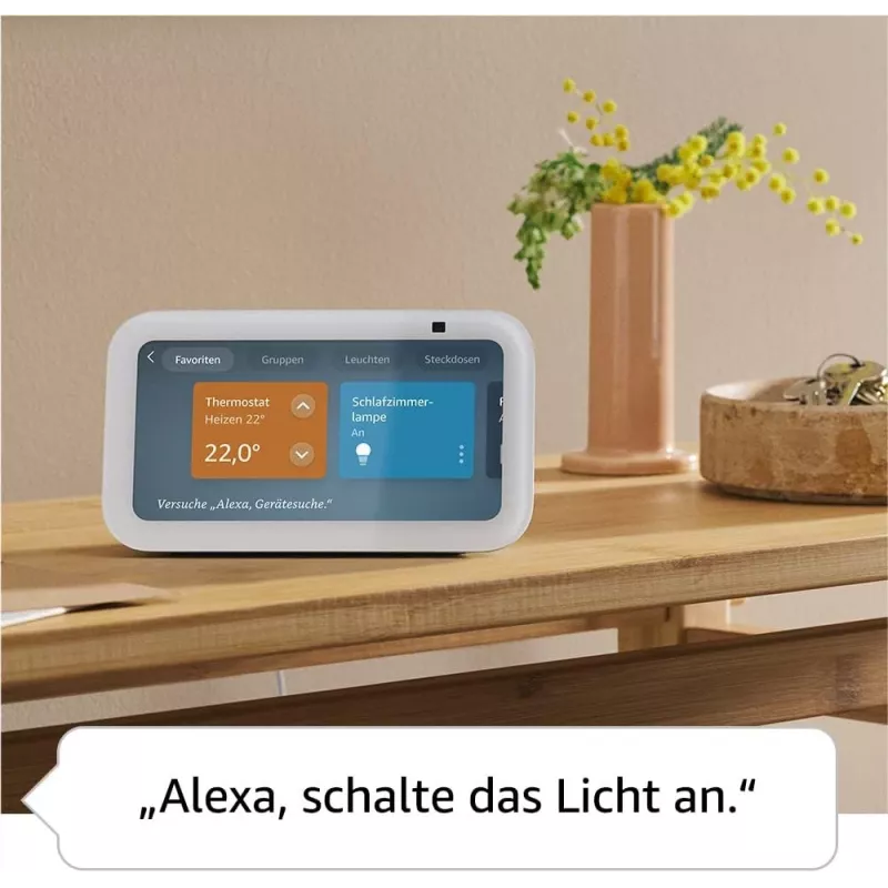 Amazon Echo Show 5 (3. Generation) Smart Display mit Alexa, Schwarz