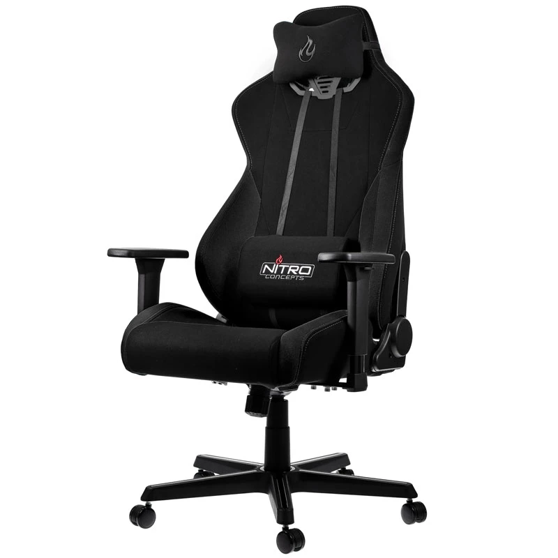Nitro Concepts S300 Gaming-Stuhl - Stealth Schwarz
