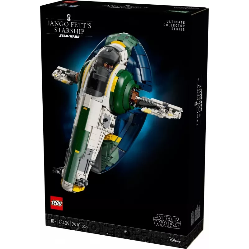 LEGO STAR WARS 75409 Jango Fetts Firespray-Klasse Raumschiff