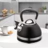 Maestro MR-1336 (MR-1336-BLACK) Wasserkessel für den Herd, 1,8 l, schwarz