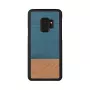 Smartphone-Hülle man and wood für Samsung Galaxy S9 Denim Schwarz