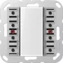 JUNG A 5072 TSM KNX Tastsensor-Modul, Standard, 2-fach