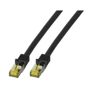 EFB-Elektronik RJ45 Patchkabel Cat.6A S/FTP LSZHCat.7 Rohkabel schwarz 5m Hersteller: EFB Elektronik (MK7001.5B)