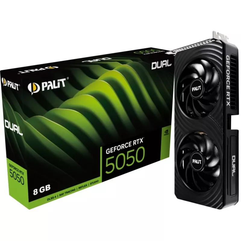 Palit GeForce RTX 5050 Dual 8GB GDDR6 Grafikkarte