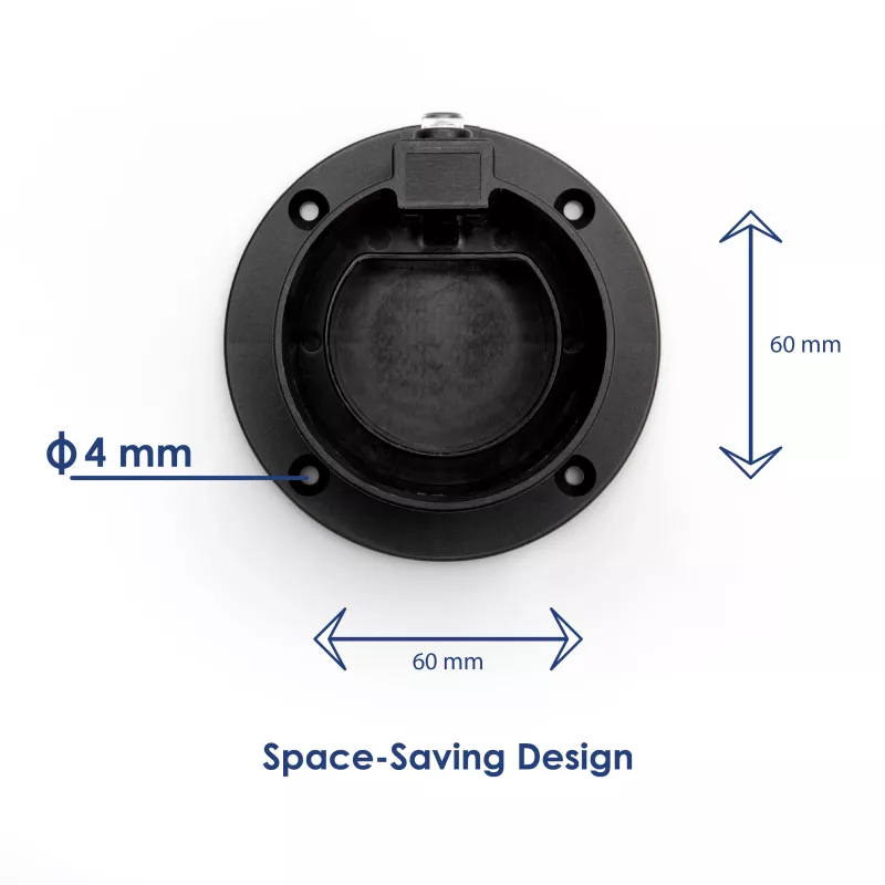 Akyga AK-SC-E01 Wandhalterung für Typ-2-EV-Ladestecker