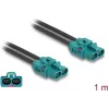 DeLOCK Kabel HDMTD Z Doppelbuchse auf HDMTD Z Doppelbuchse 1 m