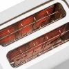 Jata JETT1048 Toaster, 2 Schlitze, 750 W, 6 Röstgrade, Weiß