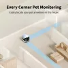 Enabot ROLA Mini Haustier-Begleitroboter, Laser, 5000 mAh, Weiß/Schwarz