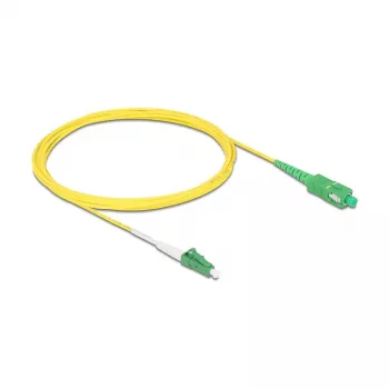 DeLOCK InfiniBand/Glasfaserkabel 3 m LC SC Gelb 83862