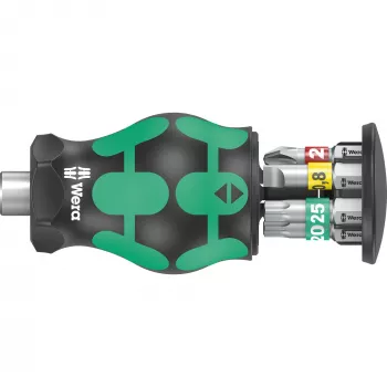 Kraftform compact Stubby Magazin 1 Bit-Set (schwarz/grün, 7-teilig)