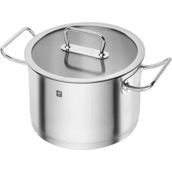 Zwilling Pro 65120-005-0 Kochgeschirrset, 5-teilig, Edelstahl, Silber