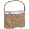 Beosound A5 Lautsprecher Nordic Weave (Bezug Nordic Weave/Griff Eiche)