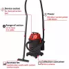 Einhell TC-VC 1930 A Nass-/Trockensauger, rot/schwarz