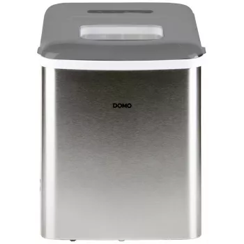 Tragbarer Eiswürfelbereiter Domo DO9253IB — 12 kg/24h, 1,8 l Wassertank, Edelstahl