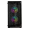 Logic Atos ARGB Mini USB 3.0 Micro-Tower-Gehäuse, Schwarz (AM-ATOS-10-0000000-0002)