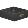 Goobay 58485 Manuelle HDMI-Umschaltbox 2 auf 1, 4K 30 Hz