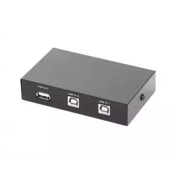 Gembird DSU-21 USB-Umschalter, 2 Computer an 1 USB-Gerät