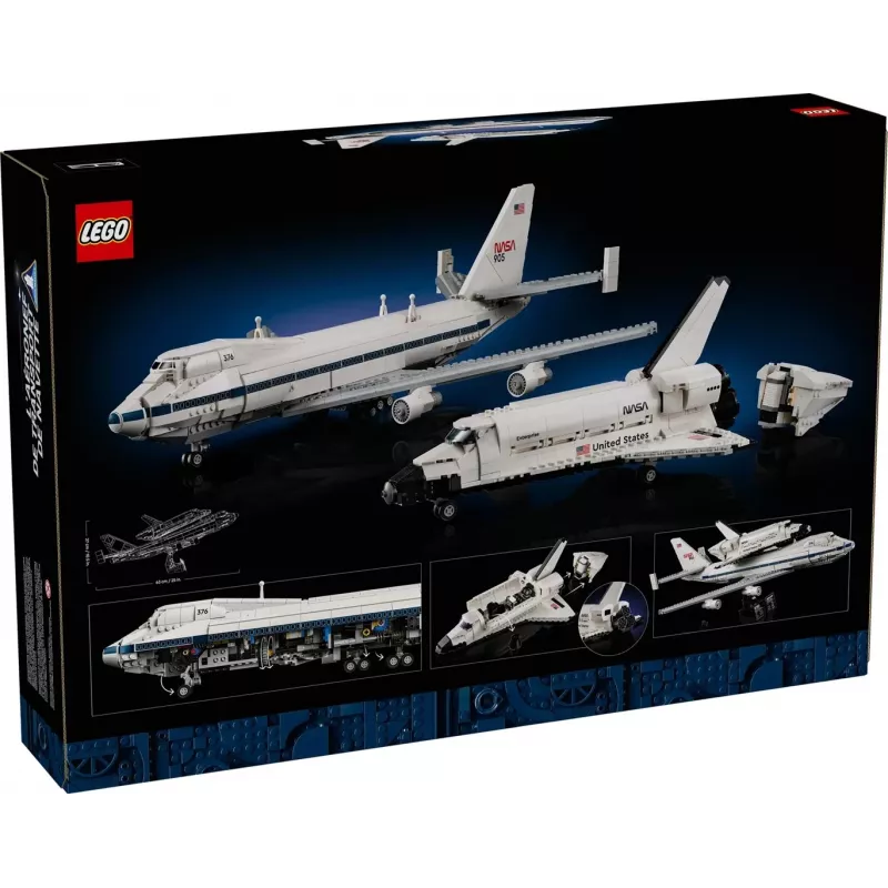 LEGO Icons 10360 Shuttle Carrier Aircraft Bausatz, 2417 Teile
