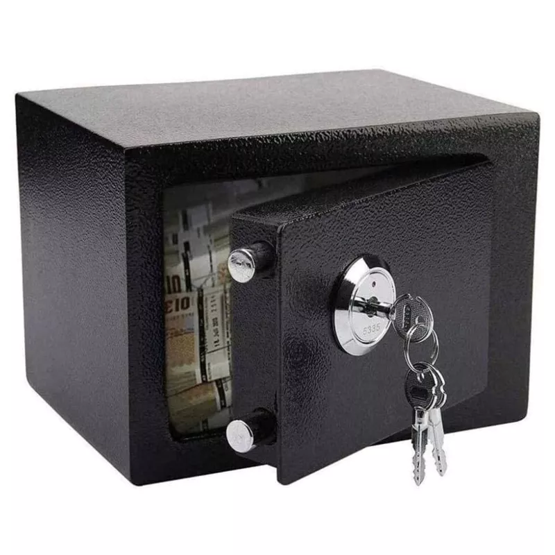 Extralink Home | Home Safe | Büro, Schlüsseltresor, Sicherheitstresor, Schwarz, S-404