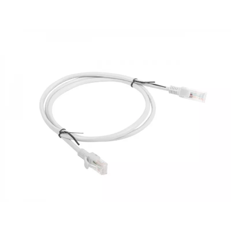 Netzwerkkabel LANBERG PCU5-10CC-0100-S RJ-45 Cat5e U/UTP, 1 m, grau