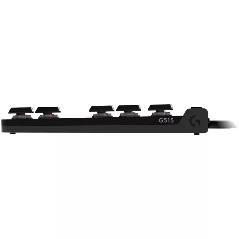 Logitech G G515 920-012880 TKL Gaming-Tastatur, hintergrundbeleuchtet, GL-Tactile-Tastenschalter, USB, AZERTY Französisch, Schwarz