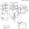 Electrolux EVL6E49X Einbau-Kompaktbackofen mit Mikrowellenfunktion, 44 l, 45,5 cm Höhe, Schwarz/Edelstahl