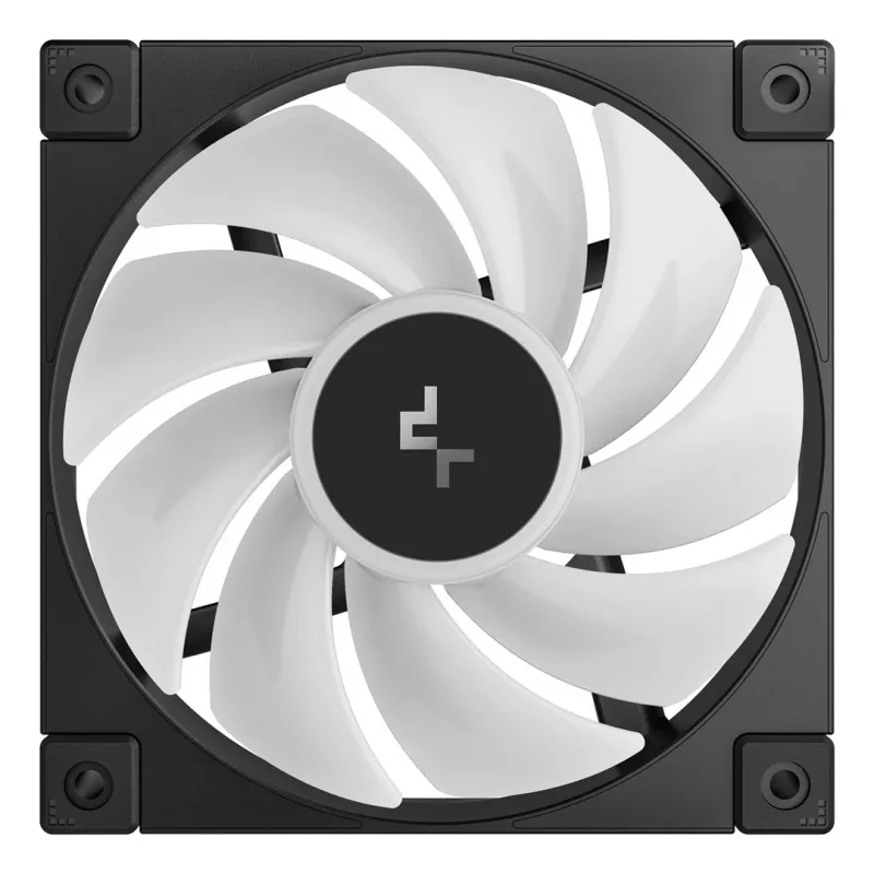 DeepCool FD12 ARGB R-FD12-BKAPN3-G Gehäuselüfter, 120 mm (120x120x25), 12 V, 3er-Pack, Schwarz