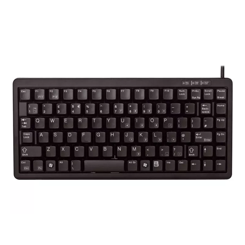 CHERRY G84-4100 Tastatur Universal USB AZERTY Französisch Schwarz