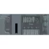 Wera Tool-Check Modular Adapter 9549 starrer Adapter, Schwarz