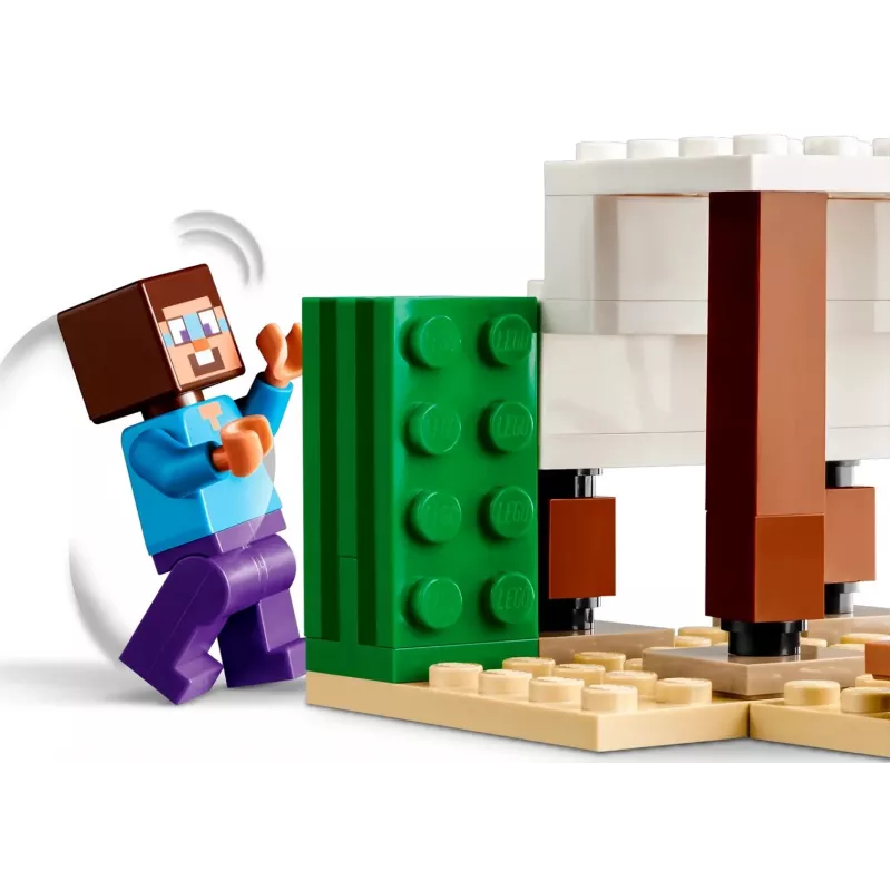 Lego Minecraft 21251 Steves Wüstenexpedition Spielzeug-Biom-Bauset
