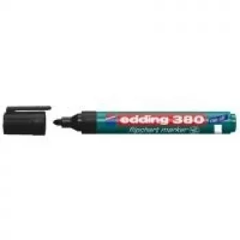 Marker Edding 380 mit Profilspitze, schwarze Tinte, 1 Stk.
