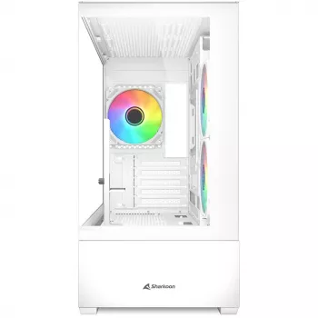 PC-Gehäuse Sharkoon MK6 RGB Midi Tower Weiß