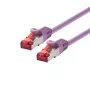 Netzwerkkabel LOGON FTP Cat6 10 m, RJ-45 auf RJ-45, 1000 Mbit/s, violett