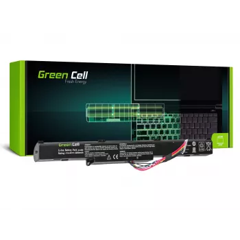 Akku Green Cell AS77 für ASUS-Laptops — Li-Ion 15 V, 2200 mAh, 4 Zellen, schwarz
