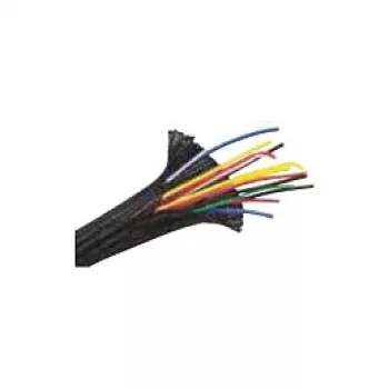Bachmann Automatic Wrap 930.902 Geflochtene Kabelhülle, 25 mm, Schwarz, 3 m