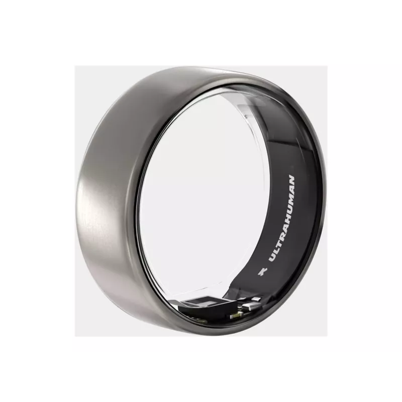 Ultrahuman Ring Air Raw Titanium Größe 12 | Ultrahuman