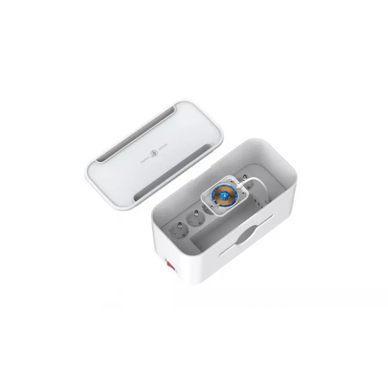 Power extension Energizer EPB2500W03EU — 2 m Kabel, 5 Steckdosen, 2500 W, Innenbereich, weiß