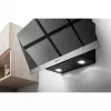 Bauknecht RBHVP 83 LM K Wandhaube, 80 cm, Abluft/Umluft, LED, schwarz/Edelstahl