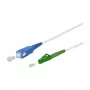 METZ CONNECT OpDAT Patchkabel SC-S/LC-S APC OS2 Weiß 1,0 m - Singlemode-Faser - 1 m