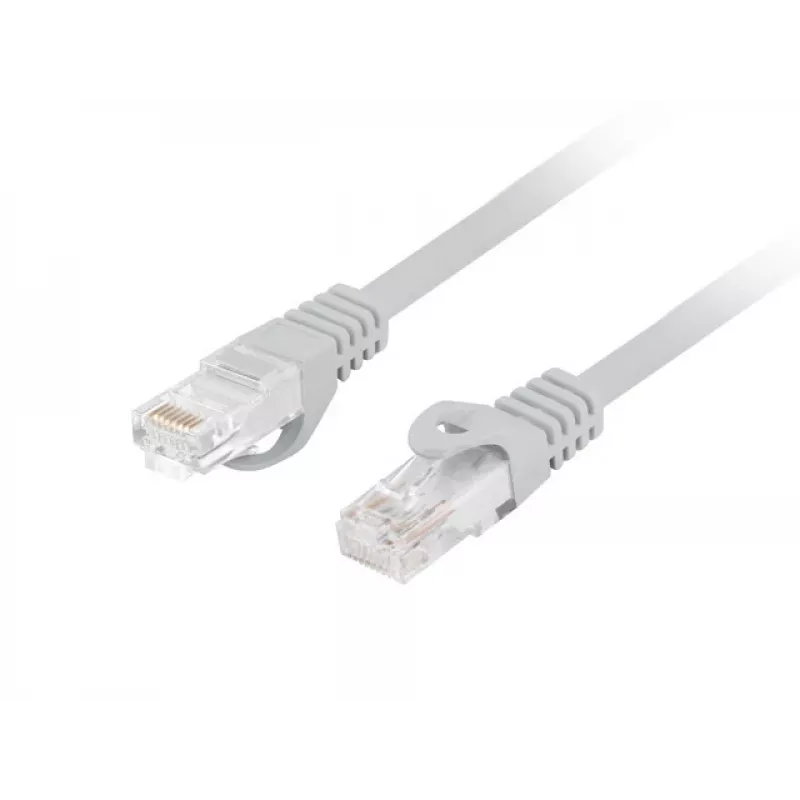 Netzwerkkabel LANBERG PCU6-10CU-0300-S Cat6 U/UTP RJ-45 gerade-through, 3 m, grau