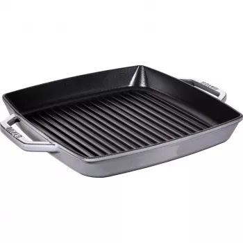 Grillpfanne Staub 40511-785-0 33 cm Induktion Graphitgrau