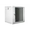 ZWEITEILIGER WANDMONTAGE-RACKSCHRANK 19 inch 12U 600X600 GRAU LANBERG (FLACHVERPACKUNG)
