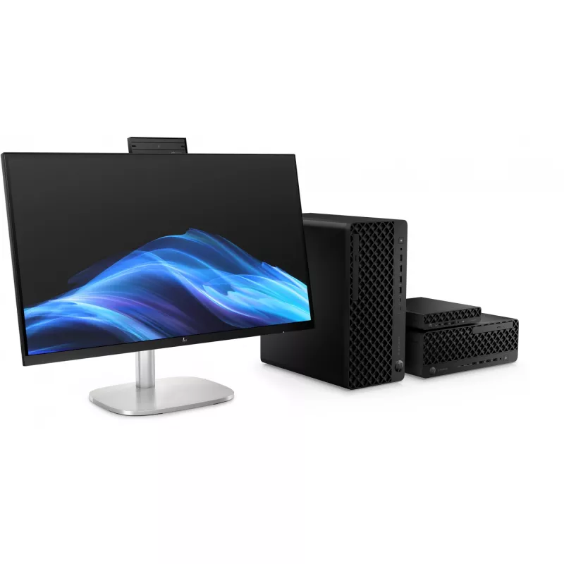 HP EliteDesk 8 SFF G1i AI 99M77ET kompakter Desktop-PC (SFF), Intel Core Ultra 7 265, 16GB DDR5, 512GB SSD, Windows 11 Pro